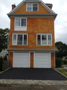 Finished driveway by Jennings beach